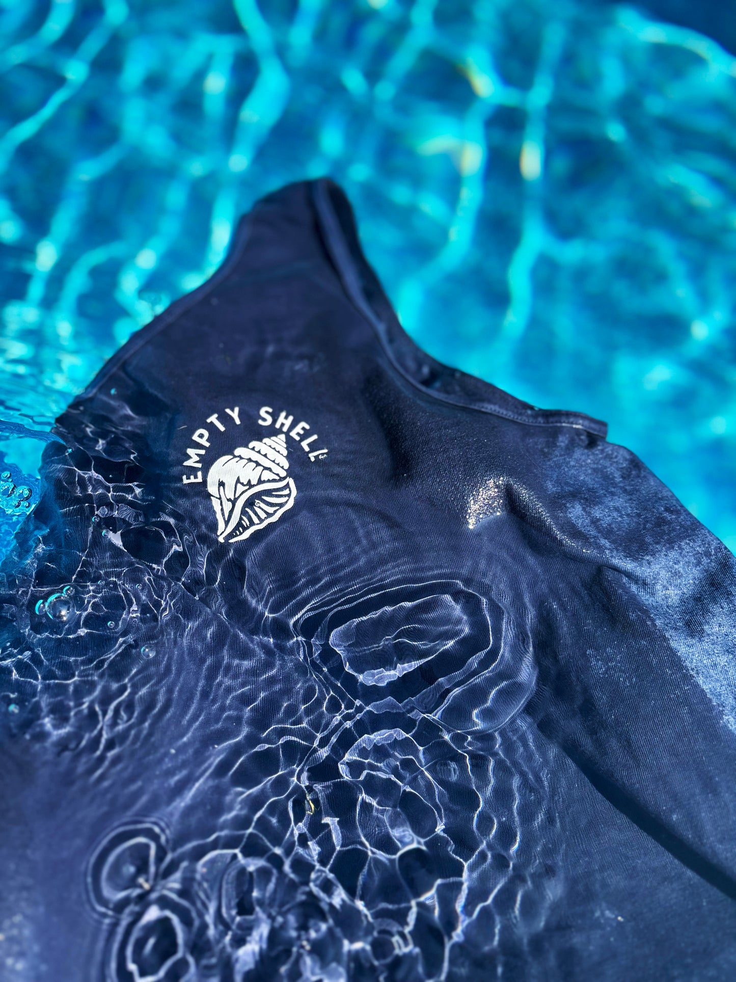 Empty Shell Logo Tank, Comfort Colors, Hand Screen Printed