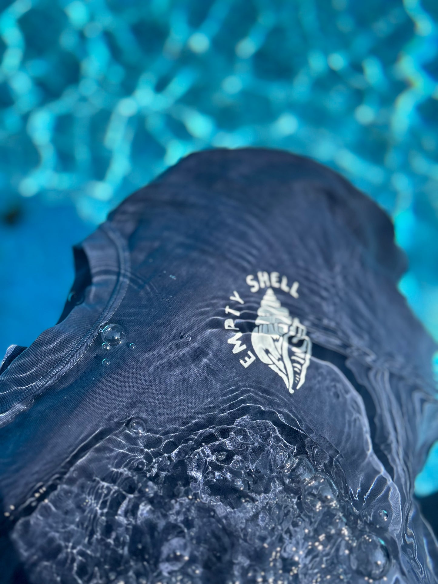 Empty Shell Surf Company A Little Dead Inside Tee, Comfort Colors, Hand Screen Printed